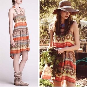 Anthropologie Maple Halter Dress